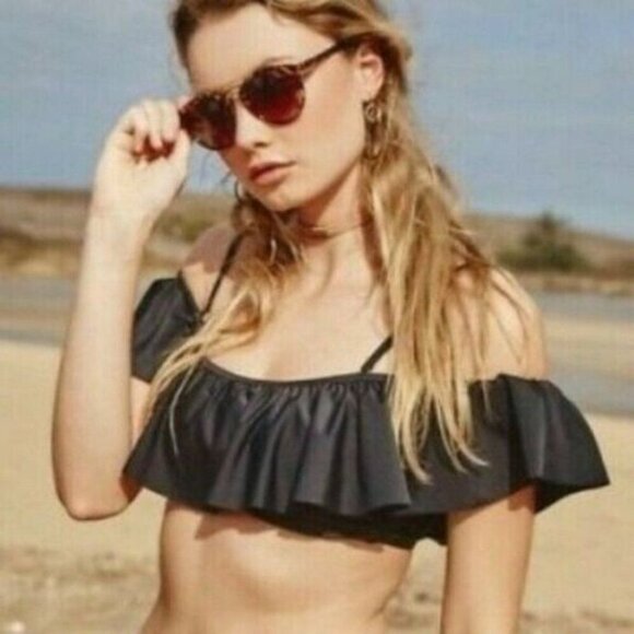 Altard State Swim Top Mermaid Off Shoulder Small - Picture 2 of 10